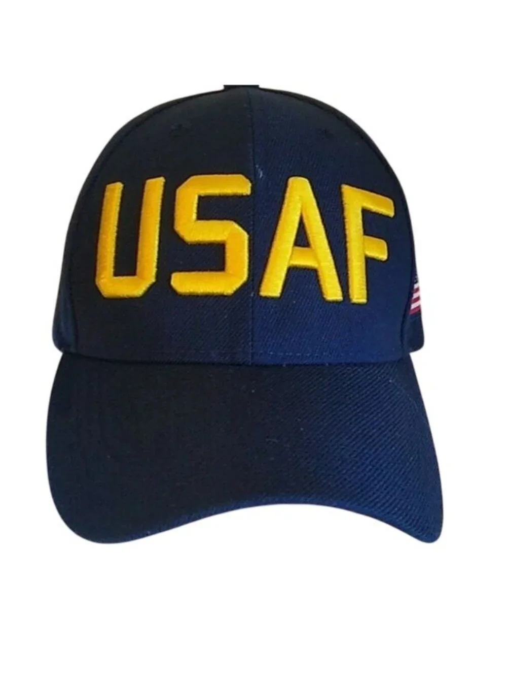USAF U.S. Air Force Retired Military adjustable Ball Caps Hats, Set of 2
